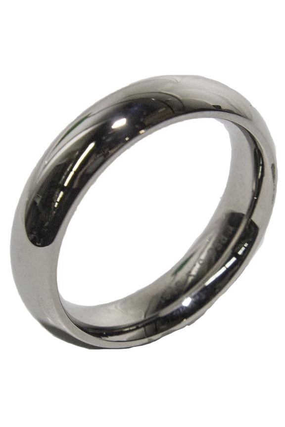 Men's Stainless Steel Dress Ring Solid Band 026 (10)