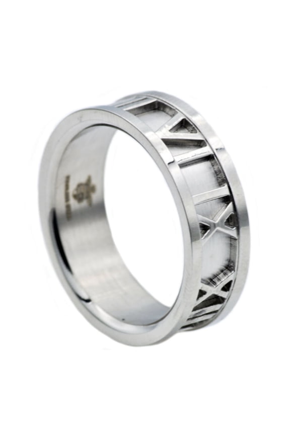 Men's Stainless Steel Fancy Band.