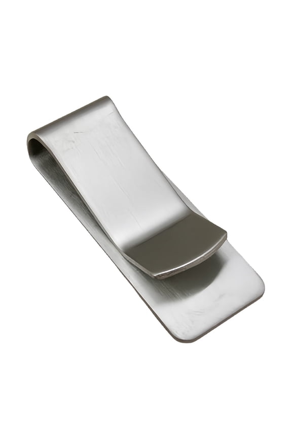 Men's Stainless Steel Money Clip Wallet – Thin Front Pocket Design, Minimalist Credit Card & Cash Holder