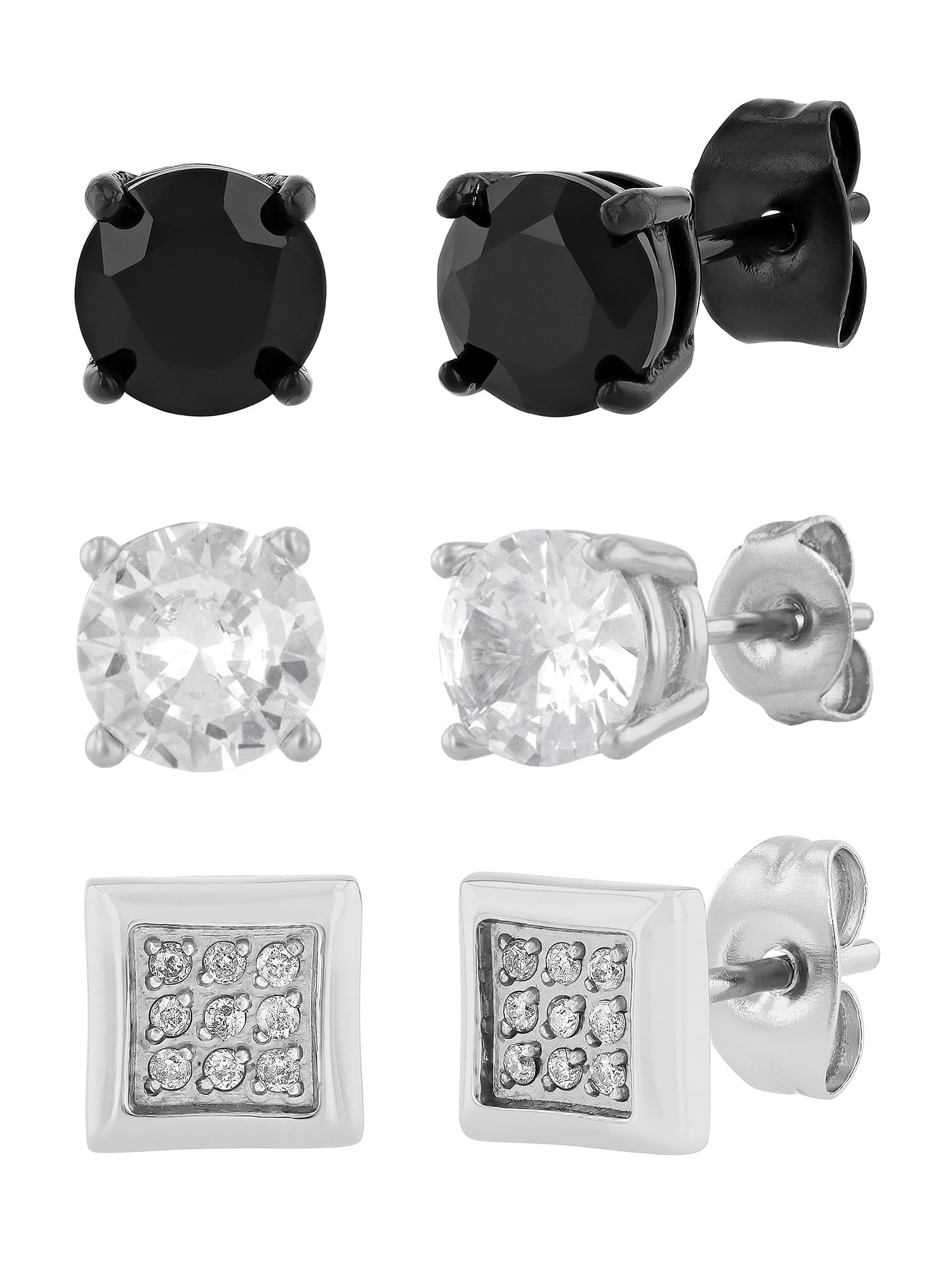 Lucky Dice Stud Earrings – Screw Back, Pierced, Men's/Boys Style (Pair, New With Tags)