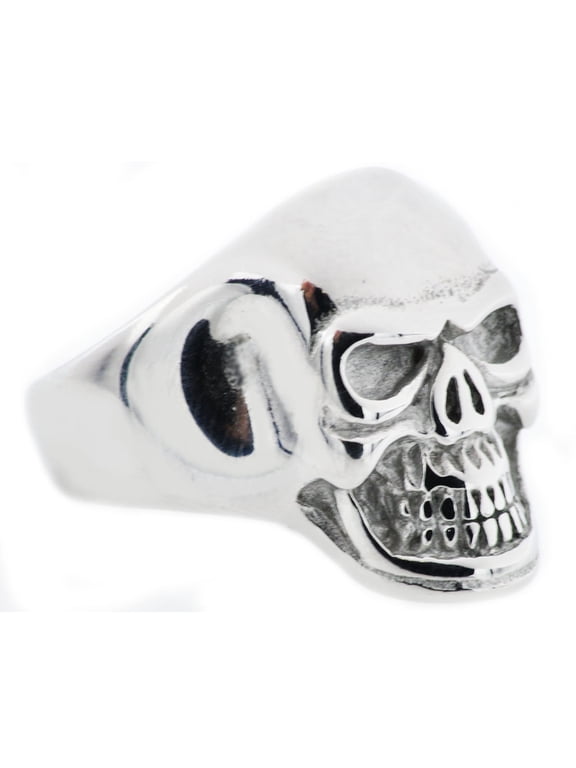 Men's Stainless Steel Skull Ring