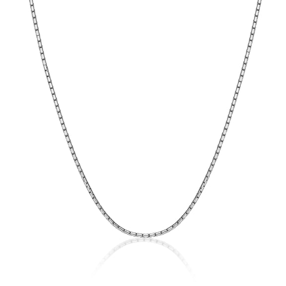 Men’s Stainless Steel Snake Chain Necklace