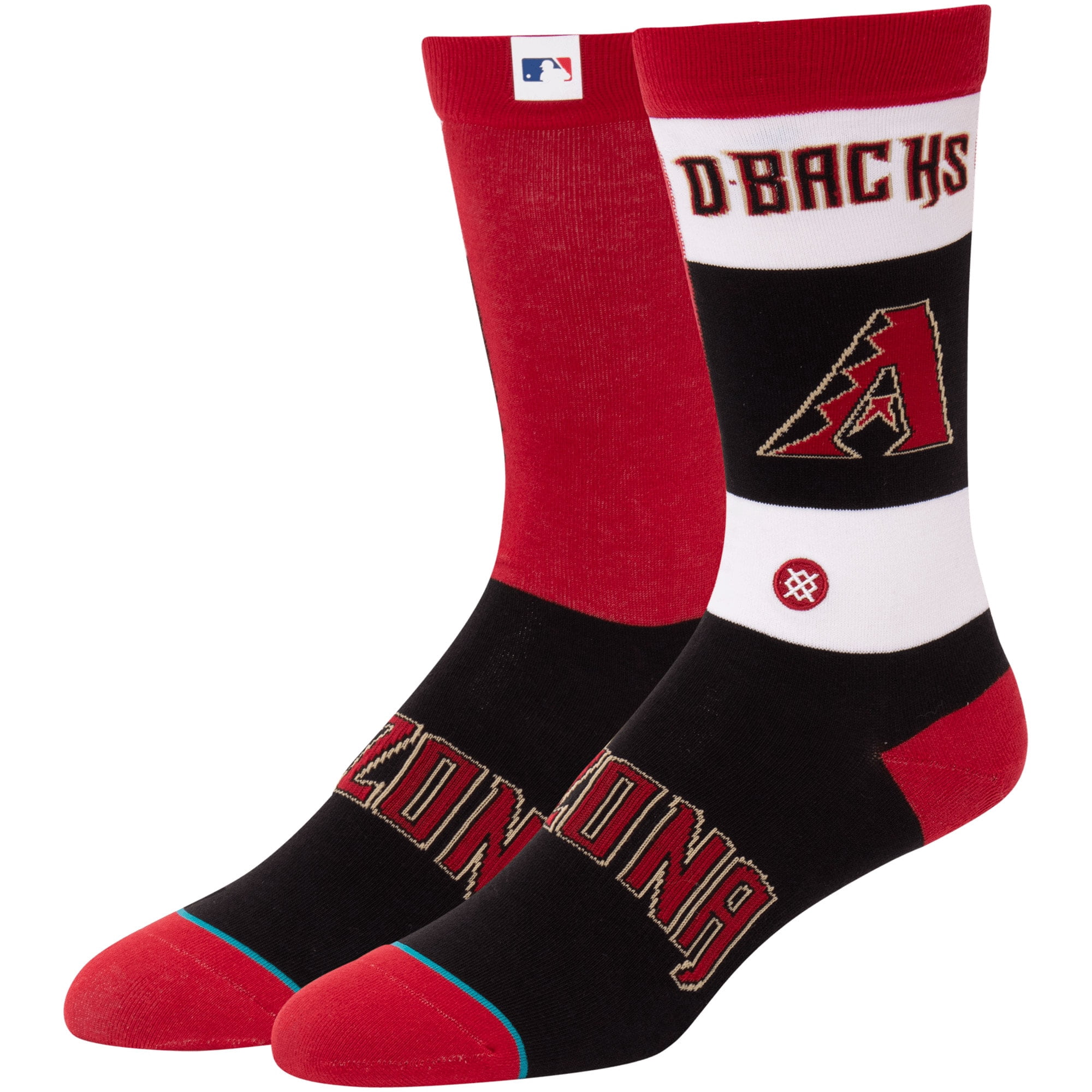 Men's Stance Arizona Diamondbacks Pop Fly Crew Socks - Walmart.com