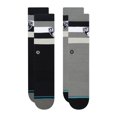 thumbnail image 1 of Men's Stance Brooklyn Nets Stripe Crew Socks Two-Pack, 1 of 1