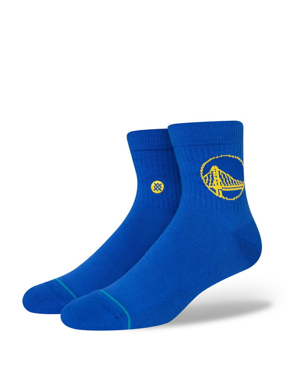 Men's Stance Golden State Warriors Logo Quarter Socks
