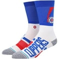 thumbnail image 1 of Men's Stance LA Clippers Shortcut 2 Crew Socks, 1 of 1