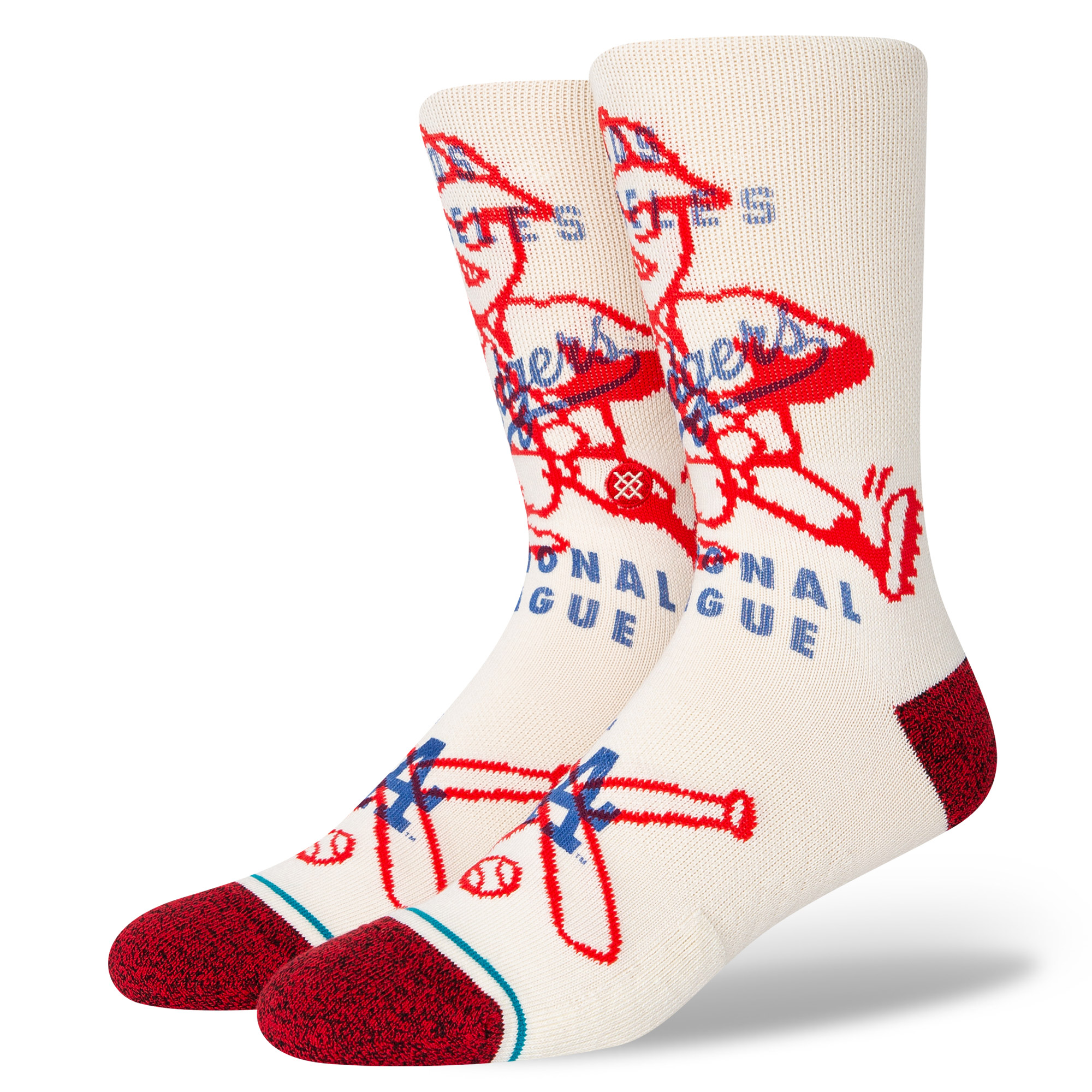 Men's Stance Los Angeles Dodgers Hey Batter Crew Socks