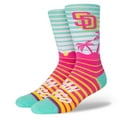 thumbnail image 1 of Men's Stance Mint San Diego Padres 2022 City Connect Crew Socks, 1 of 3