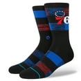 thumbnail image 1 of Men's Stance Philadelphia 76ers Cryptic Crew Socks, 1 of 3