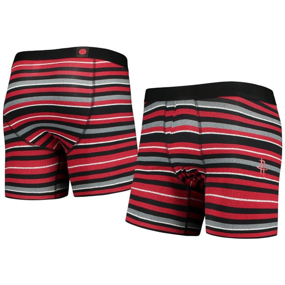 Men's Stance Red Houston Rockets Pivot Boxer Briefs
