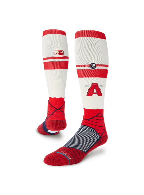 Men's Stance Red Los Angeles Angels 2022 City Connect Over the Calf Socks