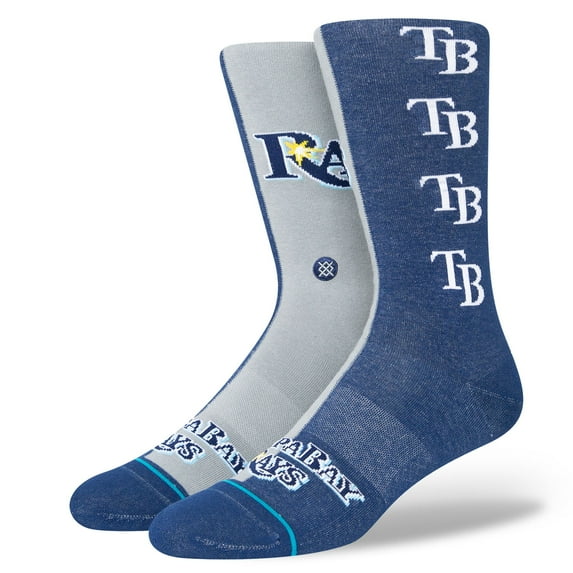Men's Stance Tampa Bay Rays Split Crew Socks