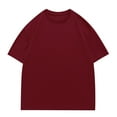 thumbnail image 1 of Men's Stand Collar Henley Shirts Tee Shirts Mens Henley Mens Short Sleeve Summer Henley T Shirts Henley Shirts Big and Tall Casual Shirts for Men, 1 of 4