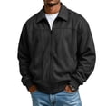 thumbnail image 1 of Men's Standard Full-Zip Midweight Sweatshirt with Pockets Fall Winter Spring Jacket, 1 of 7