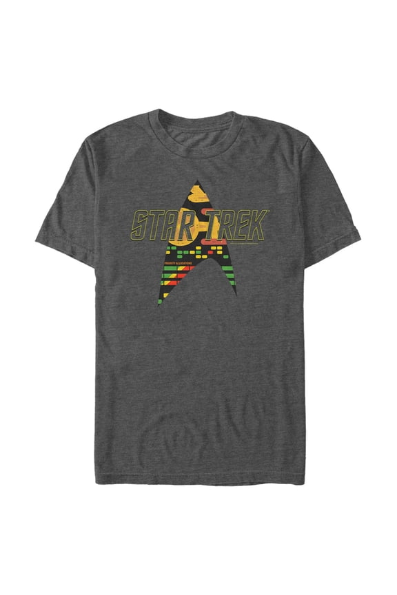 Men's Star Trek Allocations Logo Graphic Tee Charcoal Heather Small