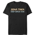 thumbnail image 1 of Men's Star Trek: Deep Space Nine Classic Logo  Graphic Tee Black Large, 1 of 4