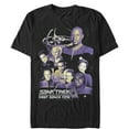 thumbnail image 1 of Men's Star Trek: Deep Space Nine Crew Member Collage Graphic Tee Black Medium, 1 of 4