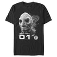 thumbnail image 1 of Men's Star Trek: Discovery Black and White Linus  Graphic Tee Black 3X Large, 1 of 5