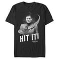 thumbnail image 1 of Men's Star Trek: Discovery Christopher Pike Hit It! Black and White  Graphic Tee Black Large, 1 of 5