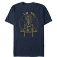 thumbnail image 1 of Men's Star Trek: Discovery Discovery Ship Outline  Graphic Tee Navy Blue X Large, 1 of 4