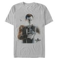 thumbnail image 1 of Men's Star Trek: Discovery Lorca Phaser Gun Portrait  Graphic Tee Silver Large, 1 of 3