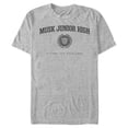 thumbnail image 1 of Men's Star Trek: Discovery Musk Junior High Black Logo  Graphic Tee Athletic Heather Small, 1 of 5