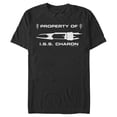thumbnail image 1 of Men's Star Trek: Discovery Property of ISS Charon  Graphic Tee Black 2X Large, 1 of 5