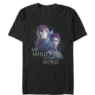 Men's Star Trek: Discovery Sarek & Michael My Mind To Your Mind  Graphic Tee Black X Large