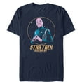 thumbnail image 1 of Men's Star Trek: Discovery Saru Outer Space Circle  Graphic Tee Navy Blue Medium, 1 of 4