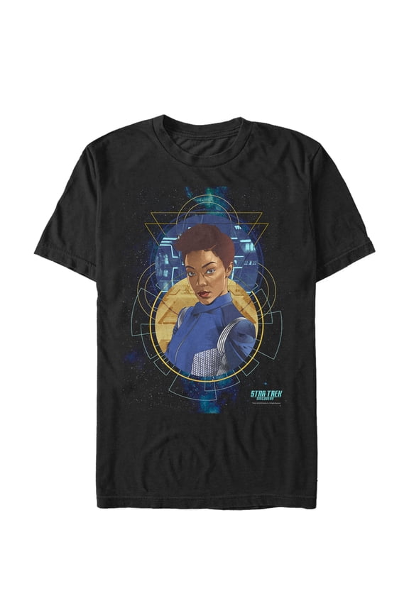 Men's Star Trek: Discovery Science Specialist Michael Burnham Graphic Tee Black Medium