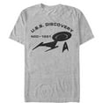 thumbnail image 1 of Men's Star Trek: Discovery USS Discovery NCC-1031 Outline  Graphic Tee Athletic Heather Medium, 1 of 4