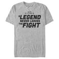 thumbnail image 1 of Men's Star Trek: Picard A Legend Never Leaves the Fight Logo  Graphic Tee Athletic Heather 3X Large, 1 of 5