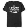 thumbnail image 1 of Men's Star Trek: Picard A Legend Never Leaves the Fight Logo  Graphic Tee Black X Large, 1 of 5