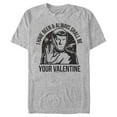 thumbnail image 1 of Men's Star Trek Spock Always Shall Be Valentine  Graphic Tee Athletic Heather X Large, 1 of 5