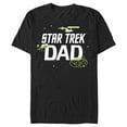 thumbnail image 1 of Men's Star Trek Star Trek Dad Graphic Tee Black Small, 1 of 5