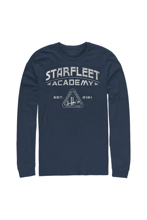 Men's Star Trek Starfleet Academy 2161  Long Sleeve Shirt