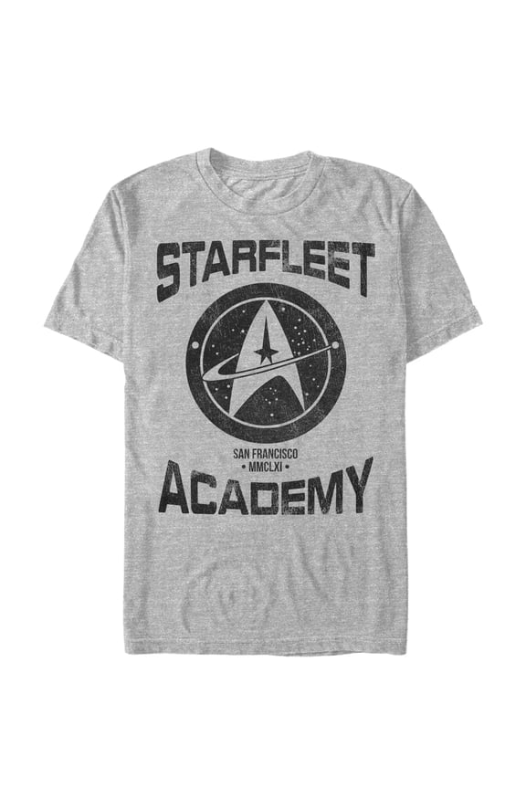 Men's Star Trek Starfleet Academy San Francisco Classic Graphic Tee Athletic Heather Large
