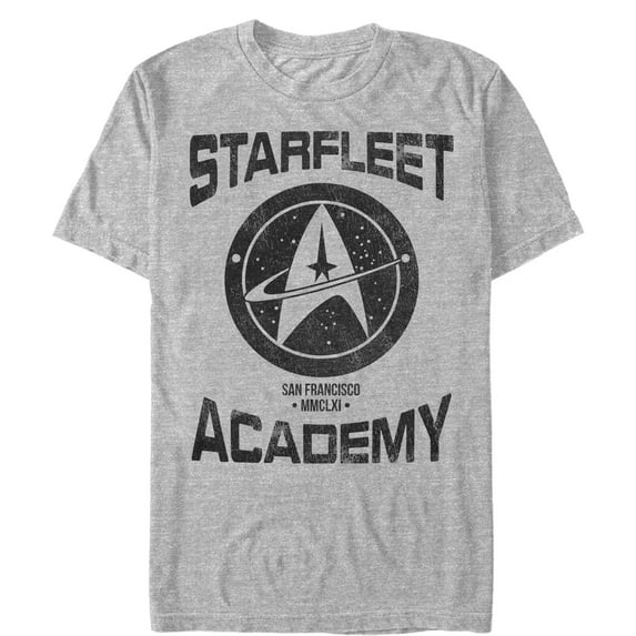 Men's Star Trek Starfleet Academy San Francisco Classic Graphic Tee Athletic Heather X Large