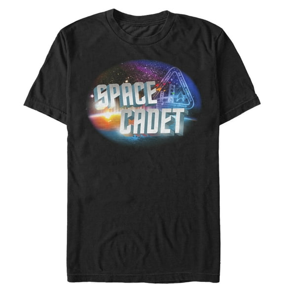 Men's Star Trek Starfleet Space Cadet  Graphic Tee Black Small