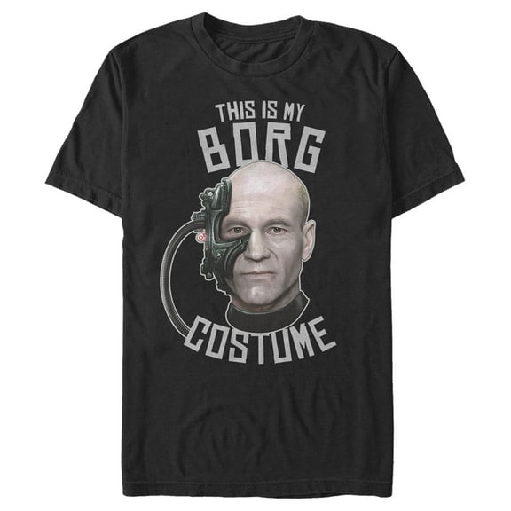 Men's Star Trek: The Next Generation This is My Borg Costume  Graphic Tee Black Small