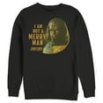 thumbnail image 1 of Men's Star Trek: The Next Generation Worf I Am Not a Merry Man  Sweatshirt Black Large, 1 of 4
