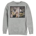 thumbnail image 1 of Men's Star Trek: The Next Generation Worf and Data What Do We Do With This Cat  Sweatshirt Athletic Heather Large, 1 of 4
