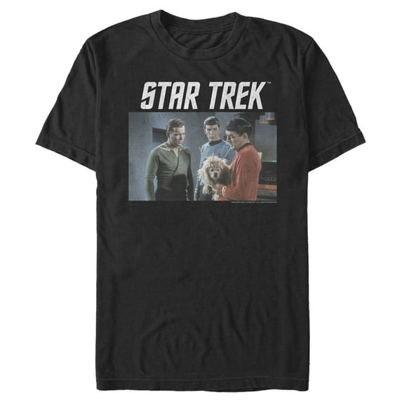 Men's Star Trek: The Original Series Alien Dog Graphic Tee Black 2X Large