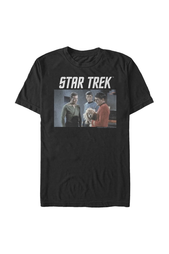 Men's Star Trek: The Original Series Alien Dog Graphic Tee Black Large