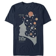 Men's Star Trek: The Original Series City on the Edge of Forever S1 Episode 28 Poster Graphic Tee Navy Blue 2X Large