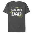 thumbnail image 1 of Men's Star Trek: The Original Series Dad Graphic Tee Charcoal Heather Medium, 1 of 5