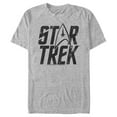 thumbnail image 1 of Men's Star Trek: The Original Series Distressed Logo  Graphic Tee Athletic Heather 3X Large, 1 of 5