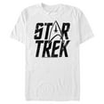thumbnail image 1 of Men's Star Trek: The Original Series Distressed Logo  Graphic Tee White Large, 1 of 5