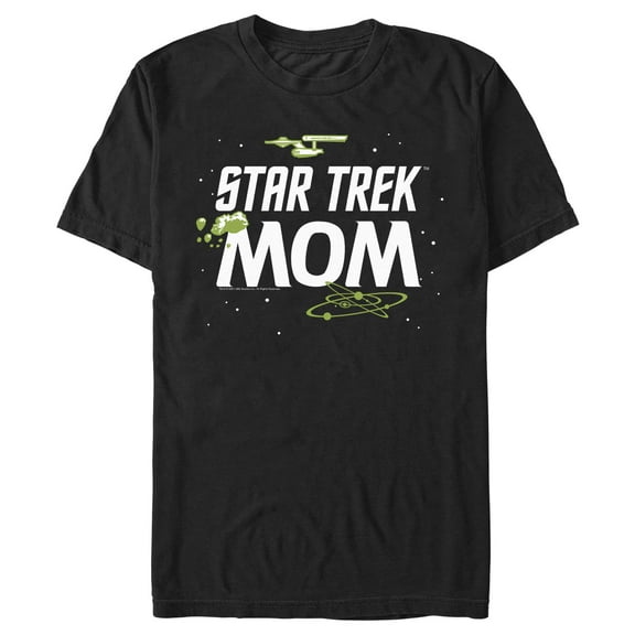 Men's Star Trek: The Original Series Original Mom  Graphic Tee Black Small