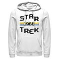 thumbnail image 1 of Men's Star Trek: The Original Series Retro Pixel 1966 Pull Over Hoodie White X Large, 1 of 4